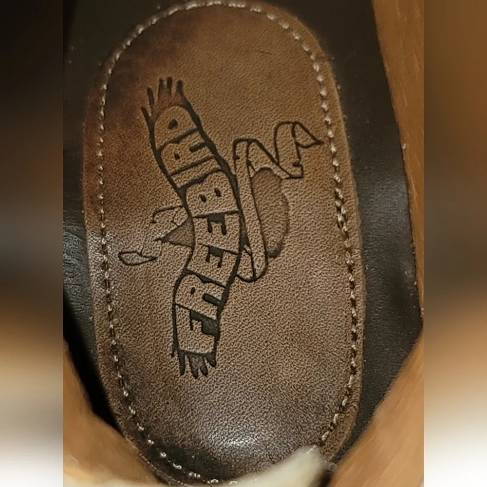 Freebird Handmade Leather Saphire White Snake  Western Boots